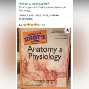 Anatomy & Physiology-The Complete Idiot’s Guide